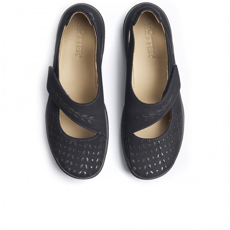 Charles Clinkard Hotter Daphne Womens Extra Wide Mary Jane Shoes
