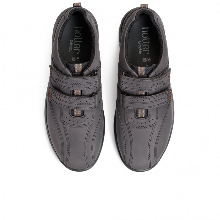 Charles Clinkard Hotter Energise Mens Riptape Casual Shoe