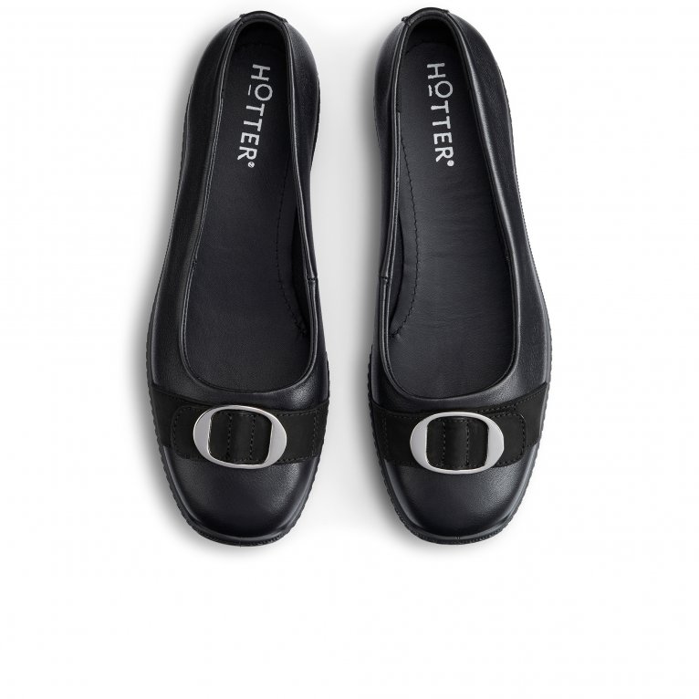 Charles Clinkard Hotter Grace Womens Wide Fit Pumps