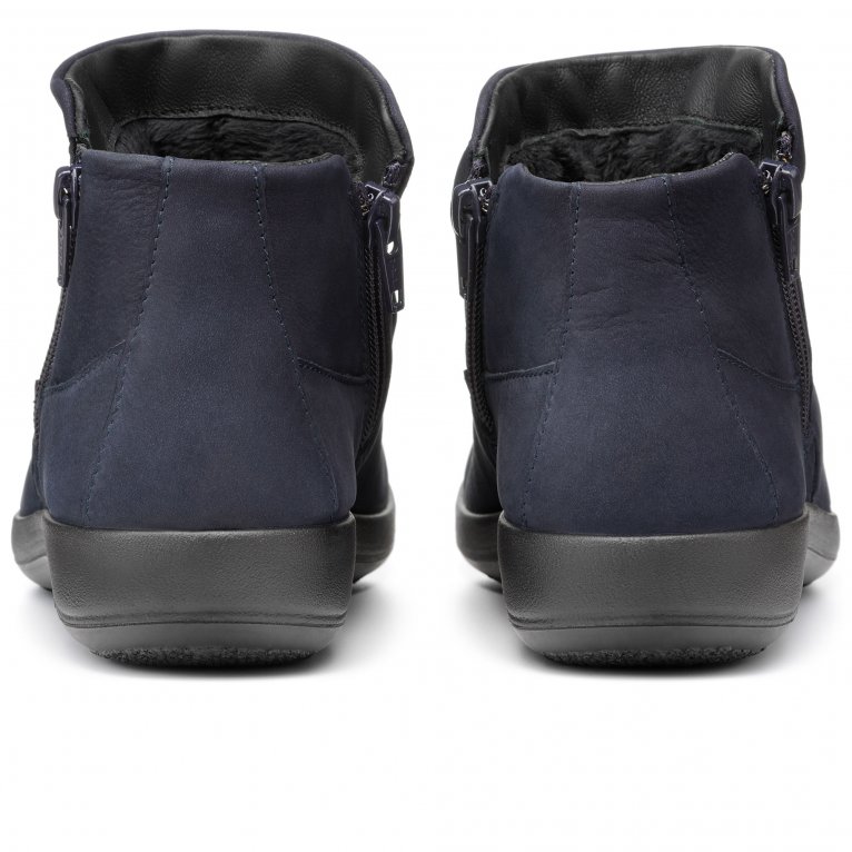 Charles Clinkard Hotter Murmur Womens Wide Fit Ankle Boots