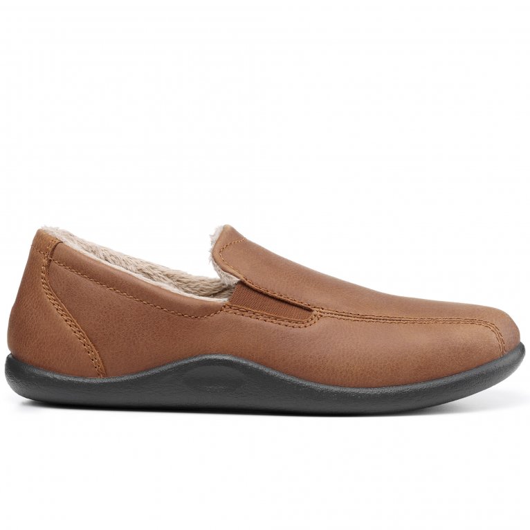 Charles Clinkard Hotter Relax Mens Warm Lined Slippers