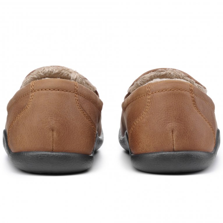 Charles Clinkard Hotter Relax Mens Warm Lined Slippers