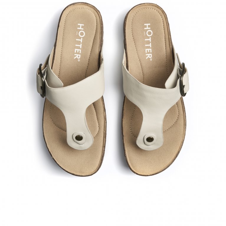 Charles Clinkard Hotter Resort Womens Toe Post Sandals