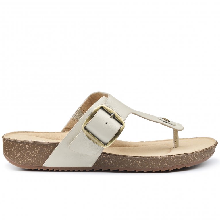 Charles Clinkard Hotter Resort Womens Toe Post Sandals
