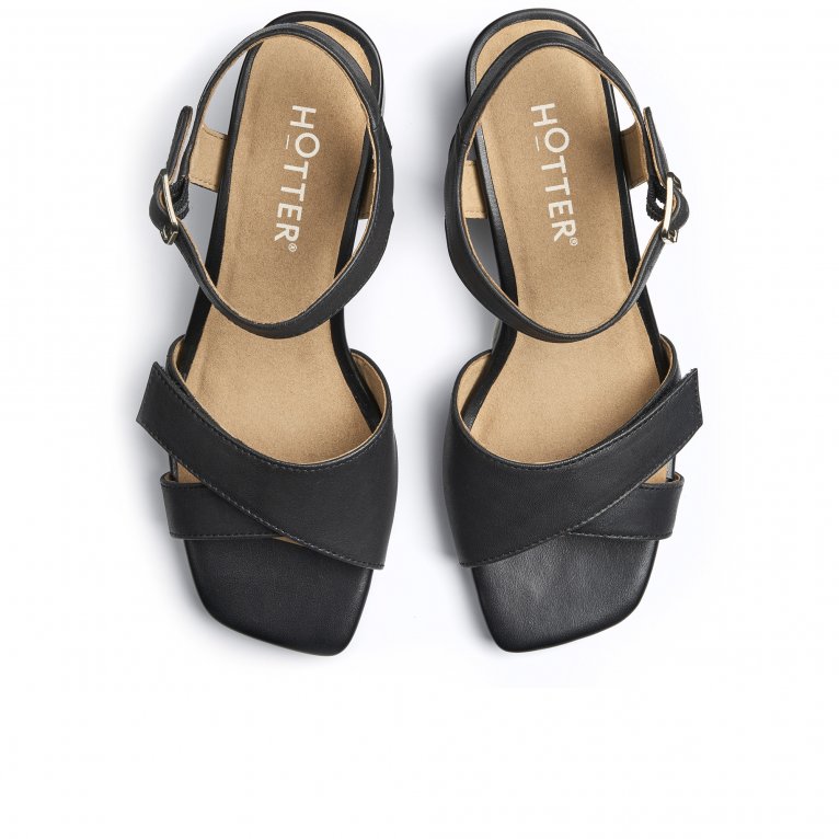 Charles Clinkard Hotter Riviera Womens Block Heel Sandals