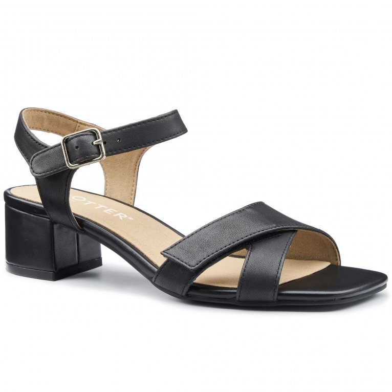 charles clinkard Hotter Riviera Womens Block Heel Sandals