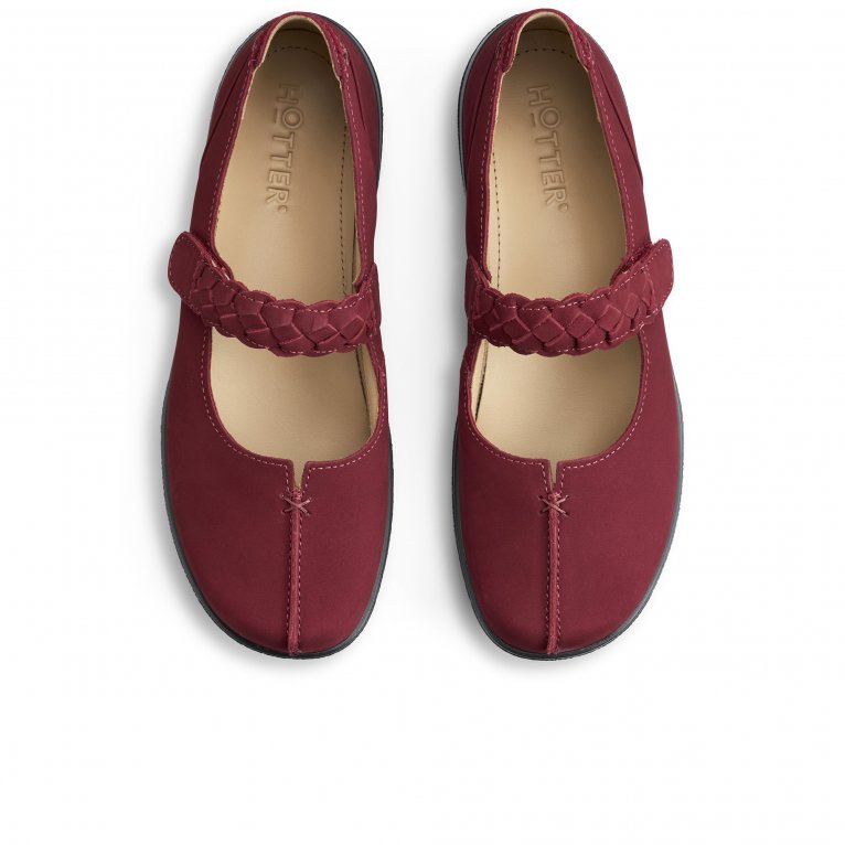 Charles Clinkard Hotter Shake II Womens Wide Fit Mary Jane Shoes