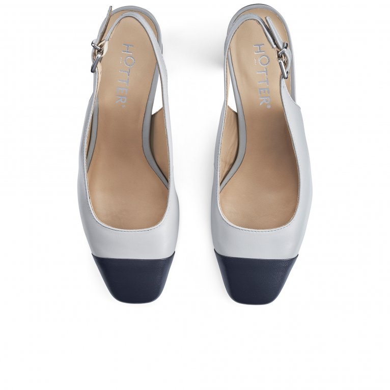 Charles Clinkard Hotter Shimmy Womens Slingback Court Shoes