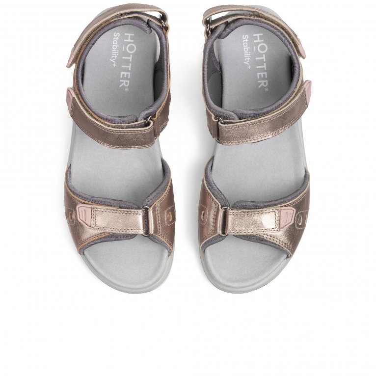 Charles Clinkard Hotter Walk II Womens Wide Fit Sandals