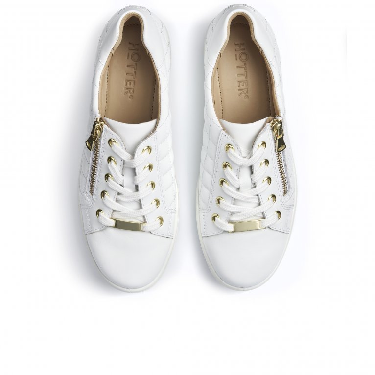 Charles Clinkard Hotter Wonder Womens Wide Trainers
