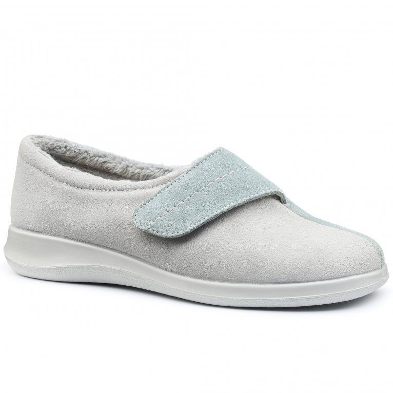 charles clinkard Hotter Wrap Womens Faux Fur Lined Slippers