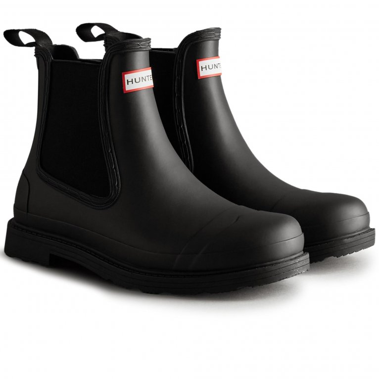 Charles Clinkard Hunter Commando Mens Chelsea Wellingtons