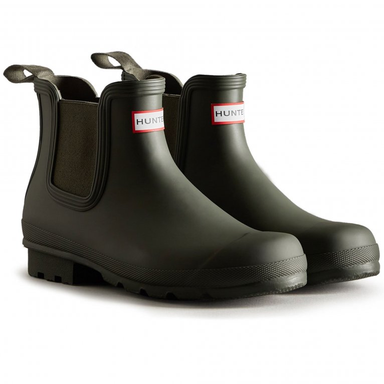 Charles Clinkard Hunter Original Chelsea Mens Short Wellingtons