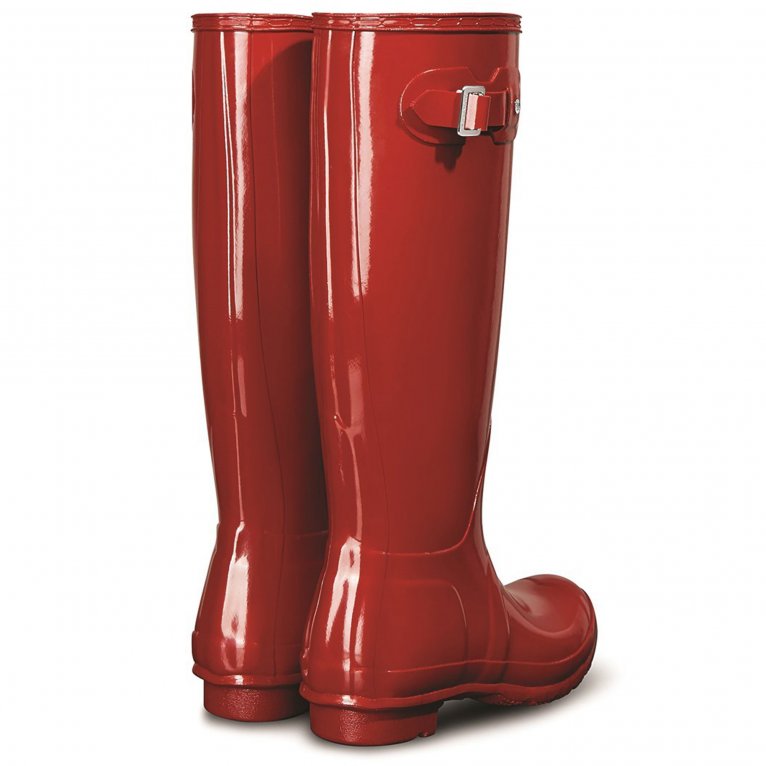 Charles Clinkard Hunter Original Tall Gloss Womens Wellingtons
