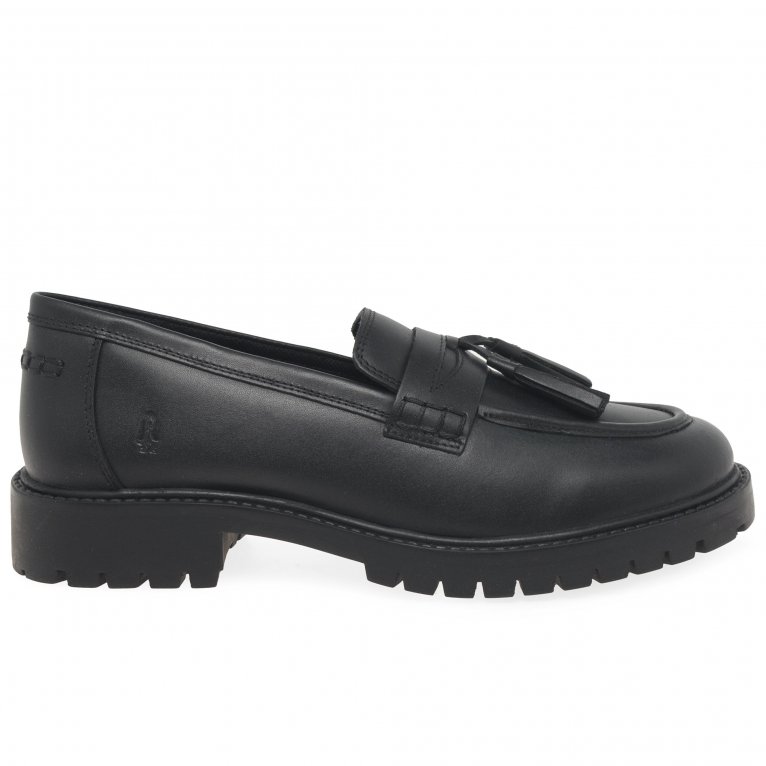 Charles Clinkard Hush Puppies Abigail Girls Senior School Shoes