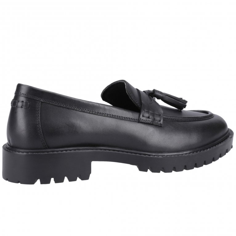 Charles Clinkard Hush Puppies Abigail Junior Girls School Shoes
