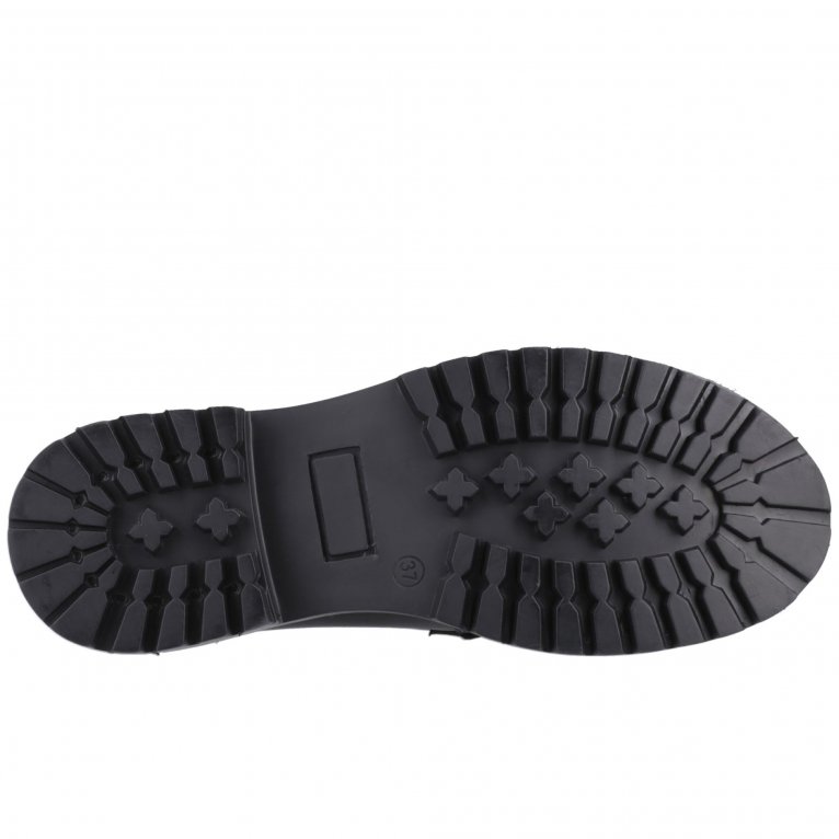 Charles Clinkard Hush Puppies Abigail Junior Girls School Shoes