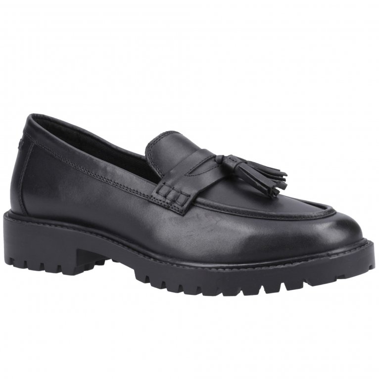 charles clinkard Hush Puppies Abigail Junior Girls School Shoes