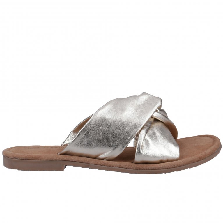 Charles Clinkard Hush Puppies Amy Womens Wide Fit Sandals