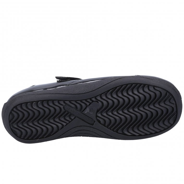 Charles Clinkard Hush Puppies Aria Patent Girls Mary Jane School Shoes