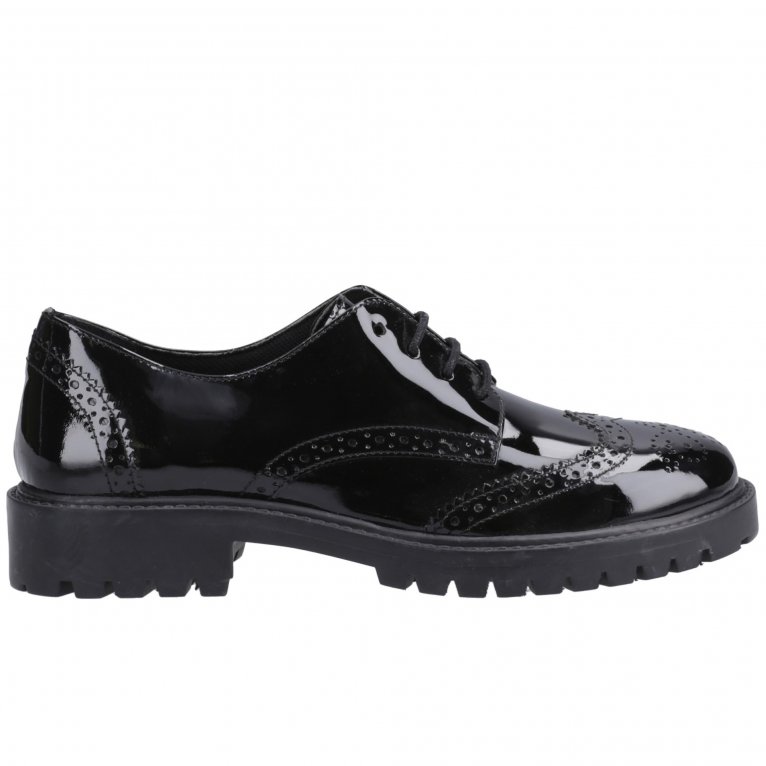charles clinkard Hush Puppies Athena Senior Girls School Shoes