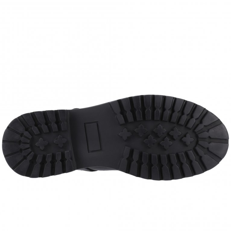 Charles Clinkard Hush Puppies Aurora Patent Junior Girls School Shoes