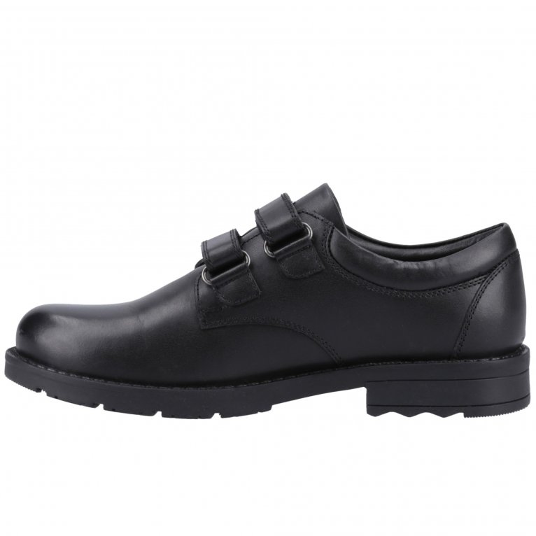 Charles Clinkard Hush Puppies Barry Senior Boys School Shoes