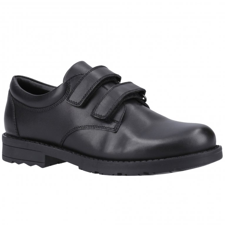 charles clinkard Hush Puppies Barry Senior Boys School Shoes