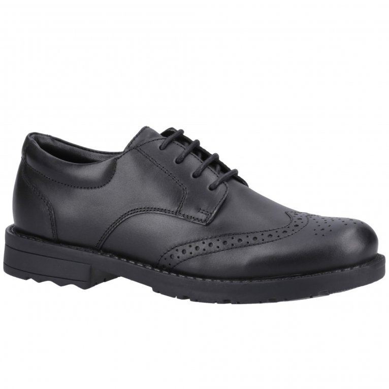 charles clinkard Hush Puppies Brian Senior Boys School Shoes