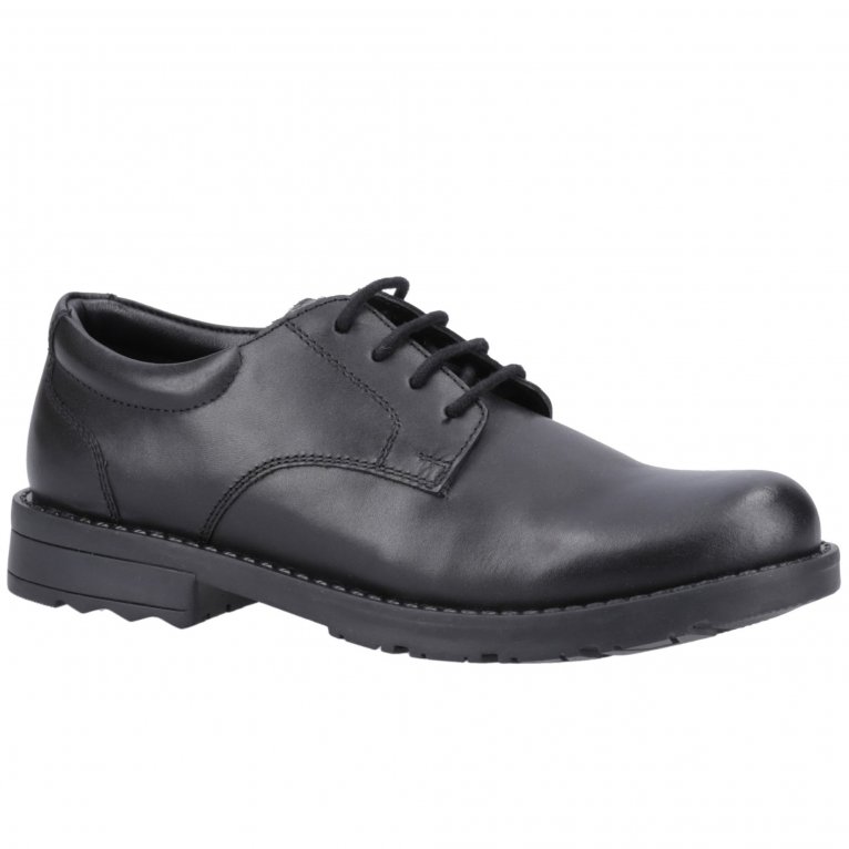 charles clinkard Hush Puppies Bruno Senior Boys School Shoes