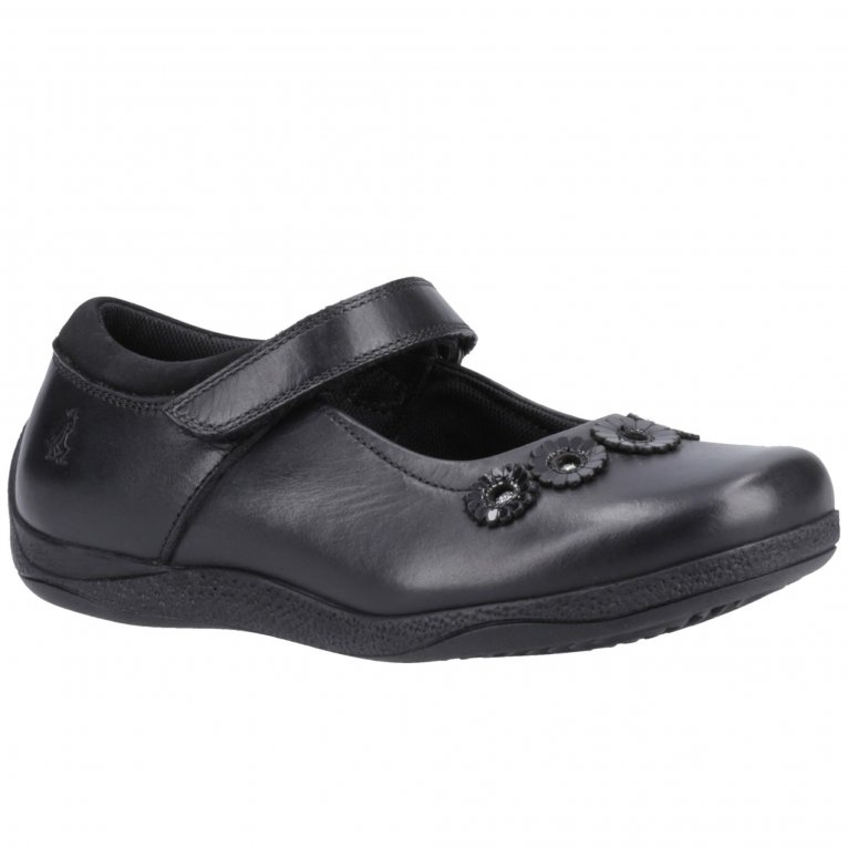 charles clinkard Hush Puppies Christina Junior Girls School Shoes