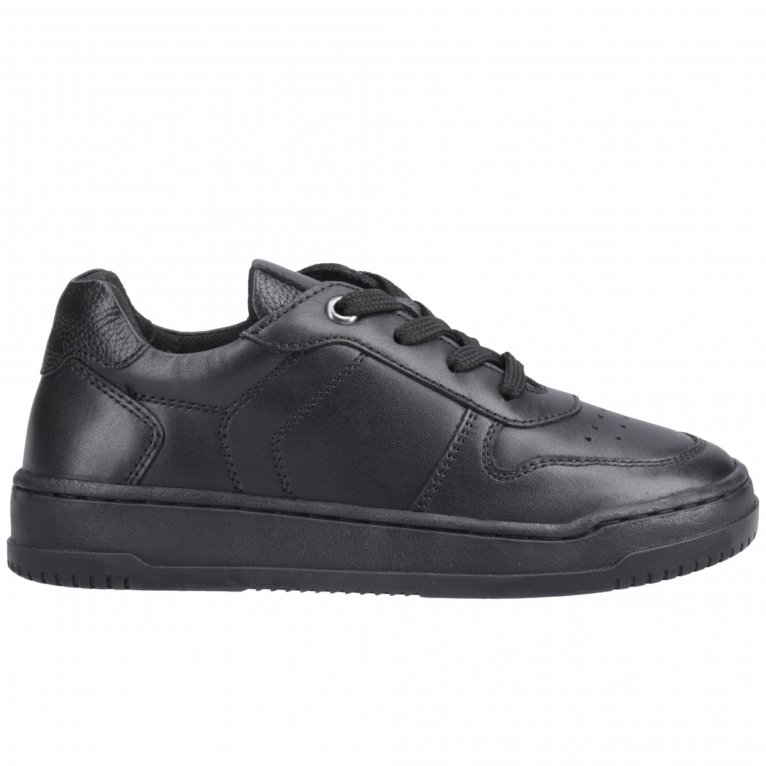 charles clinkard Hush Puppies Dougie Lace Senior Boys School Shoes