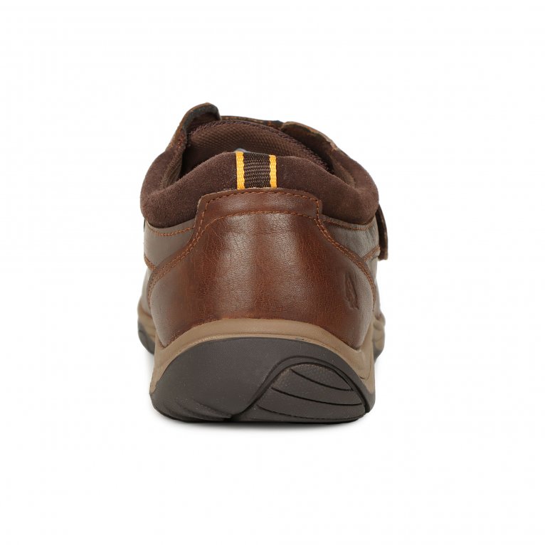Charles Clinkard Hush Puppies Douglas Strap Mens Shoes
