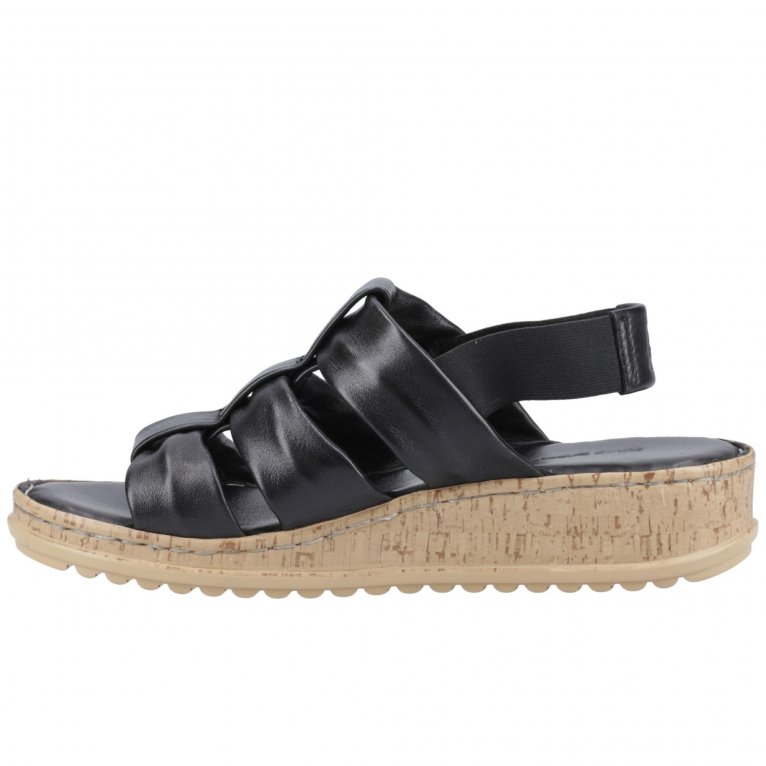 Charles Clinkard Hush Puppies Eden Womens Wide Fit Sandals