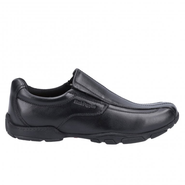 Charles Clinkard Hush Puppies Elijah Senior Boys School Shoes
