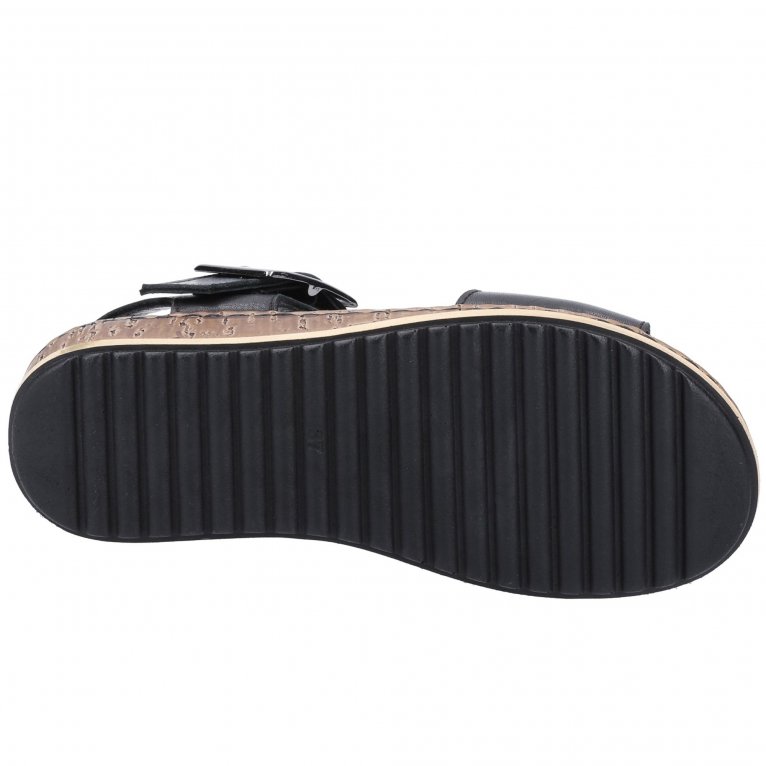 Charles Clinkard Hush Puppies Ellie Womens Wide Fit Sandals