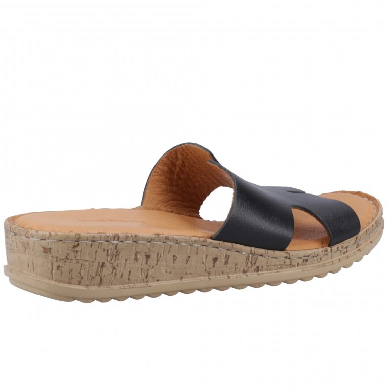 Charles Clinkard Hush Puppies Eloise Womens Low Wedge Sandals
