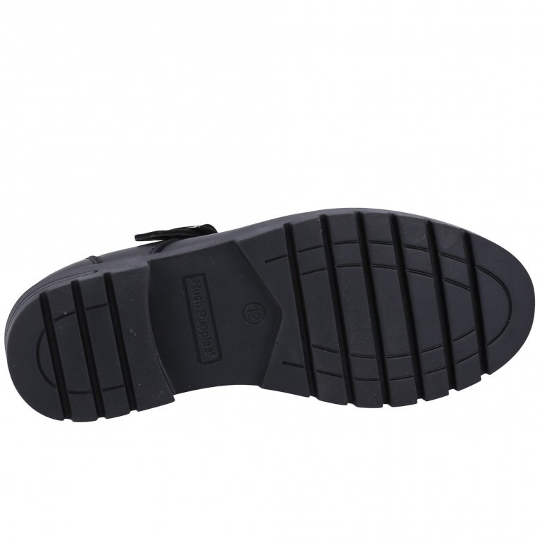Charles Clinkard Hush Puppies Fiona Girls T-Bar School Shoes
