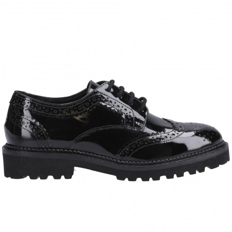 charles clinkard Hush Puppies Gabi Junior Girls School Shoes