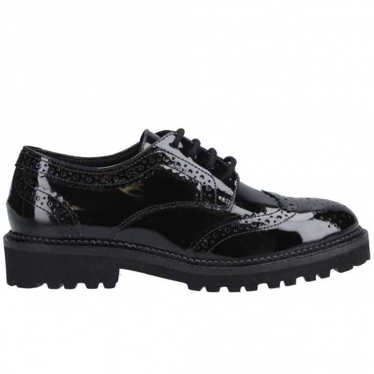 charles clinkard Hush Puppies Gabi Senior Girls School Shoes