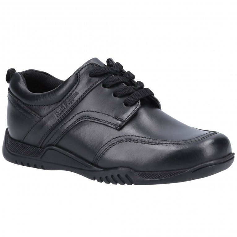 charles clinkard Hush Puppies Harvey Senior Boys School Shoes