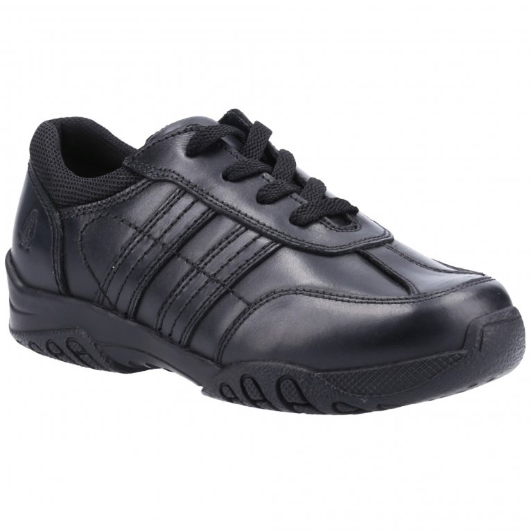 charles clinkard Hush Puppies Jezza 2 Senior Boys School Shoes