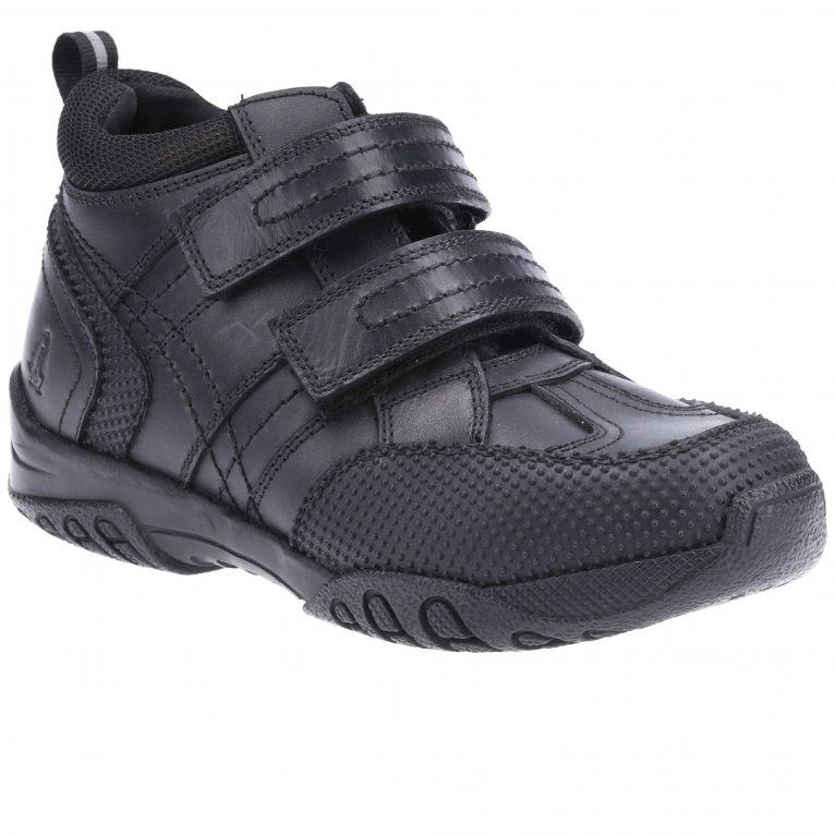 charles clinkard Hush Puppies Jezza Junior Boys School Boots