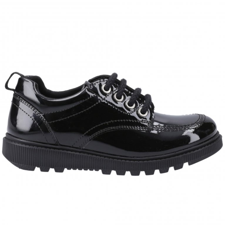 charles clinkard Hush Puppies Keeley Senior Girls School Shoes