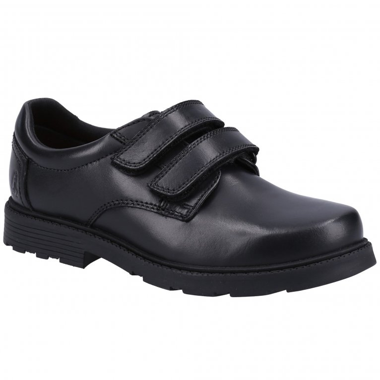 charles clinkard Hush Puppies Logan Senior Boys School Shoes