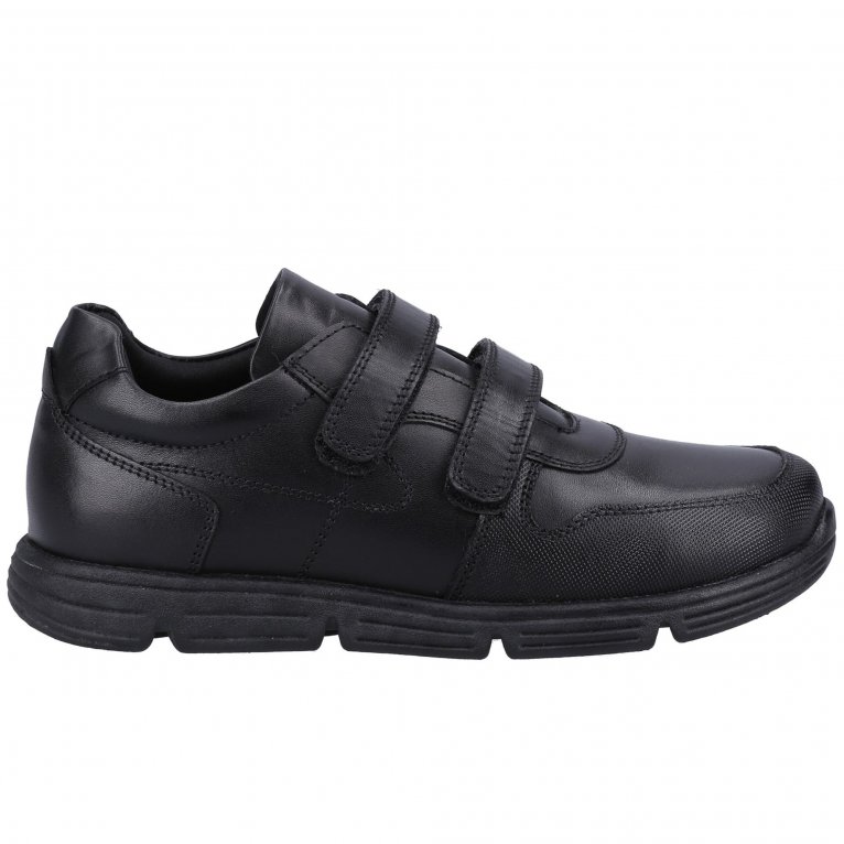 Charles Clinkard Hush Puppies Lucas Boys School Shoes