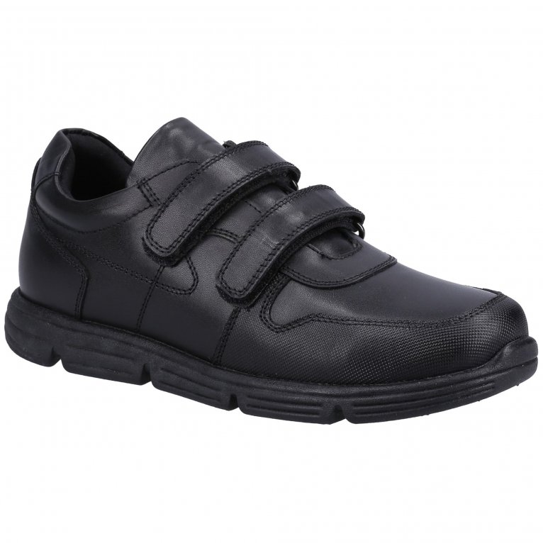 charles clinkard Hush Puppies Lucas Boys School Shoes