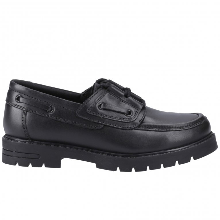 charles clinkard Hush Puppies Lucy Junior Girls School Shoes