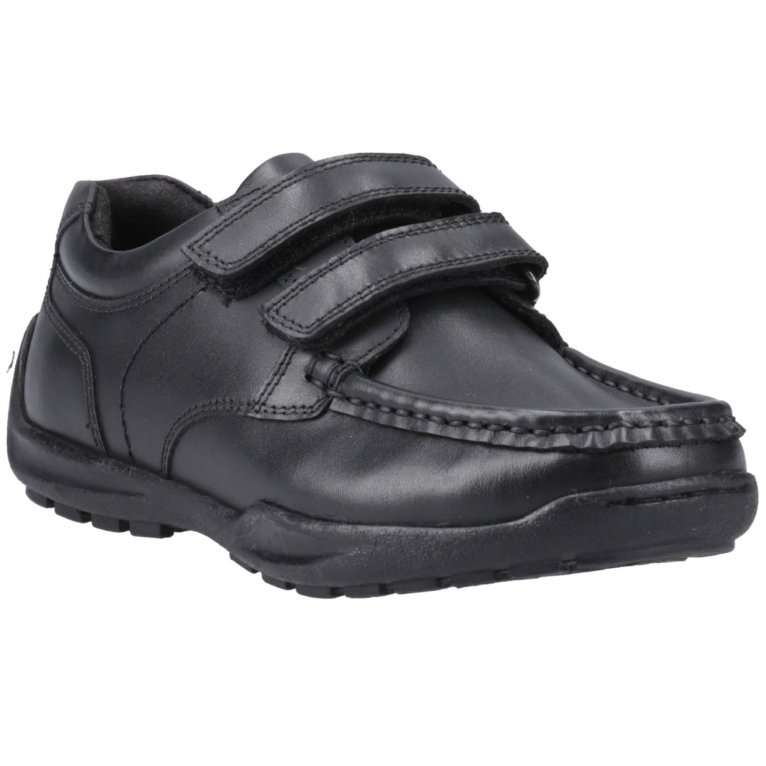 charles clinkard Hush Puppies Maddox Senior Boys School Shoes