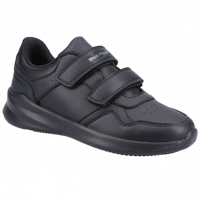 charles clinkard Hush Puppies Marling Easy Junior Kids School Shoes